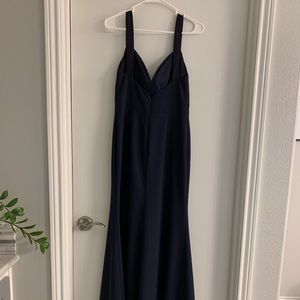 BHLDN navy blue dress size 4